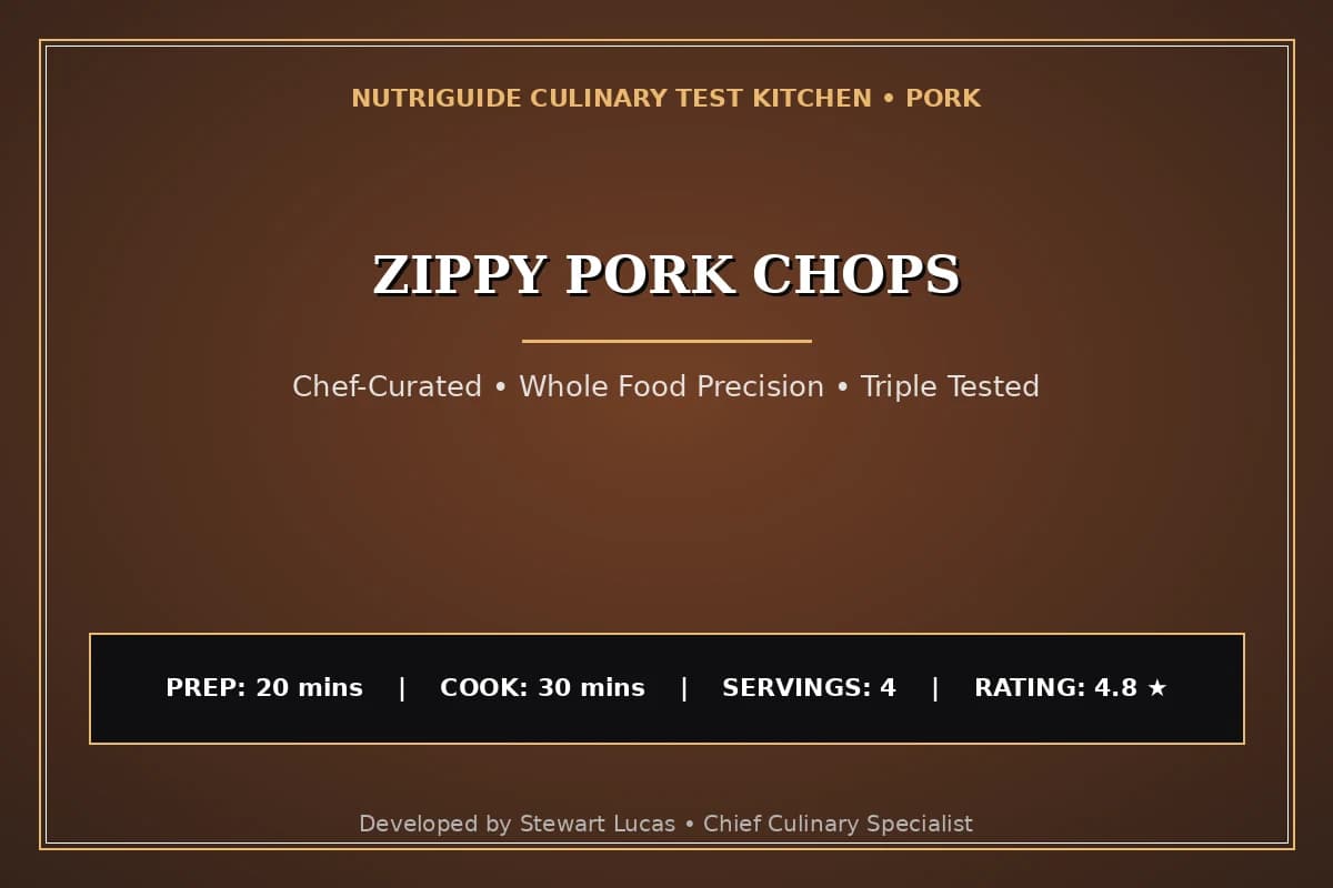 Zippy Pork Chops