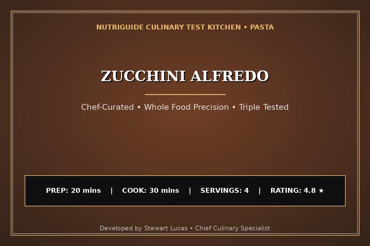 Zucchini Alfredo