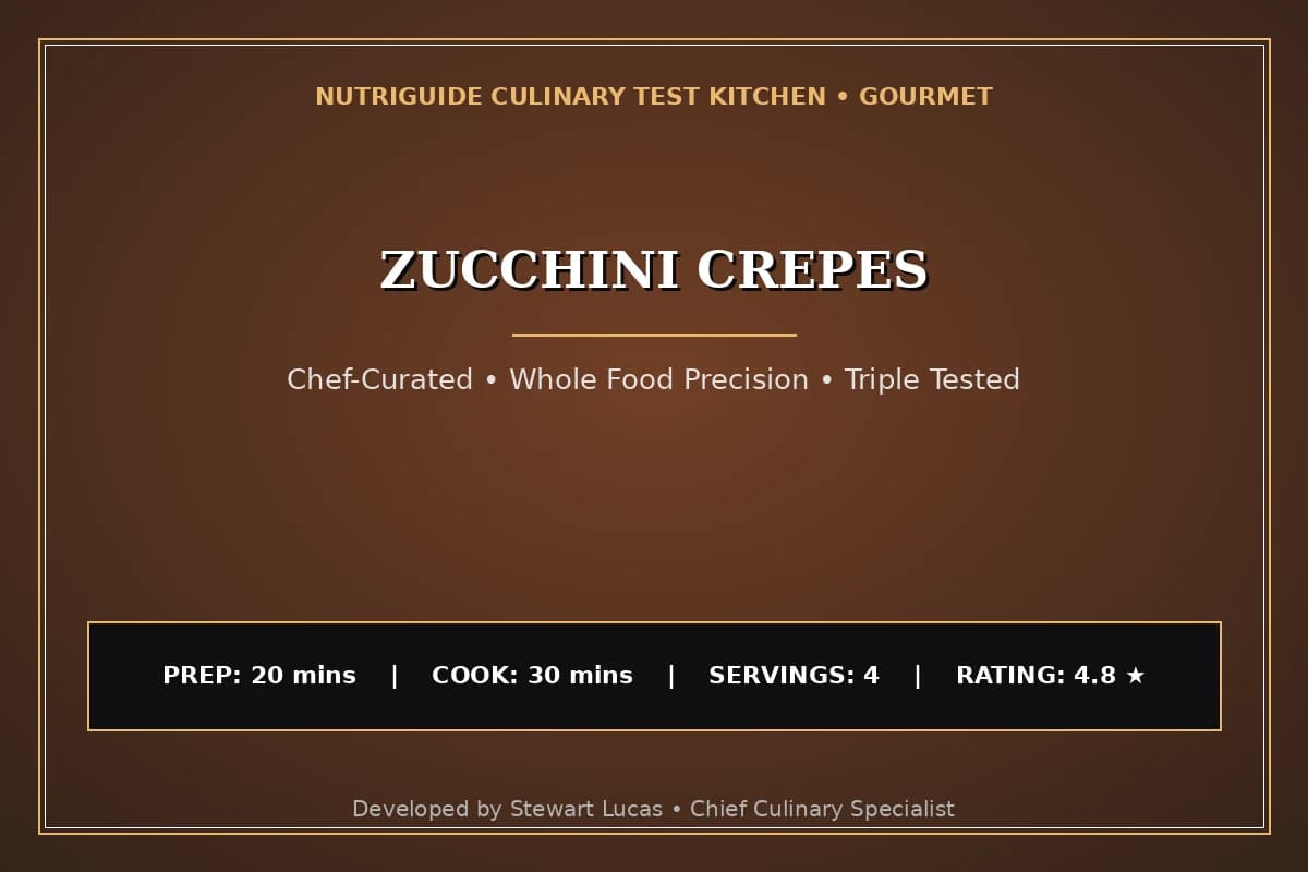 Zucchini Crepes