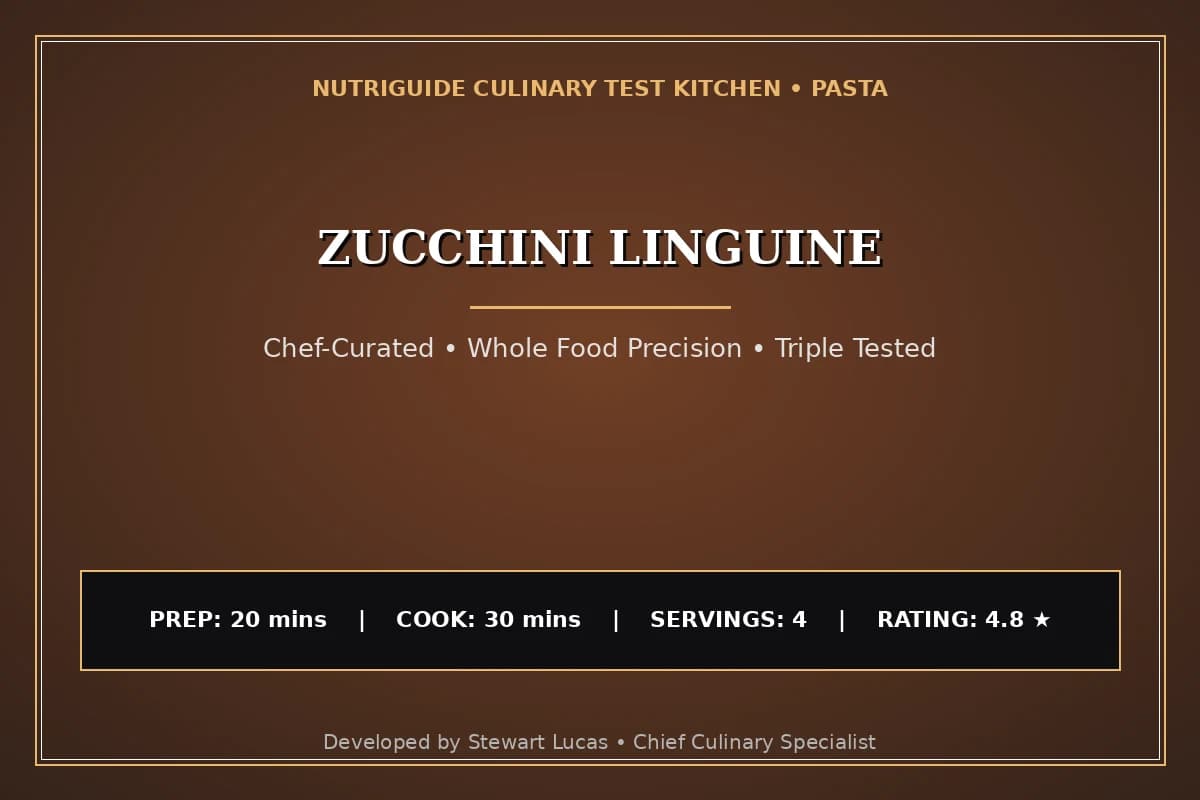 Zucchini Linguine