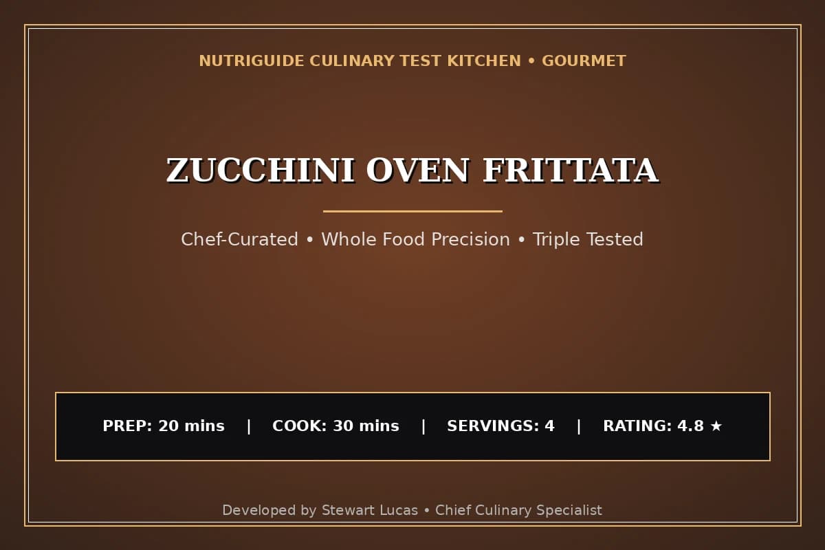 Zucchini Oven Frittata