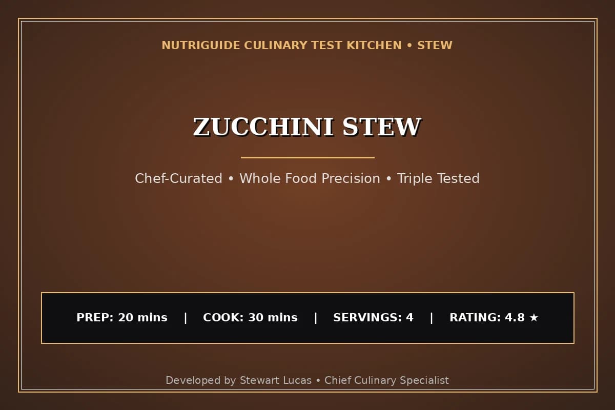 Zucchini Stew