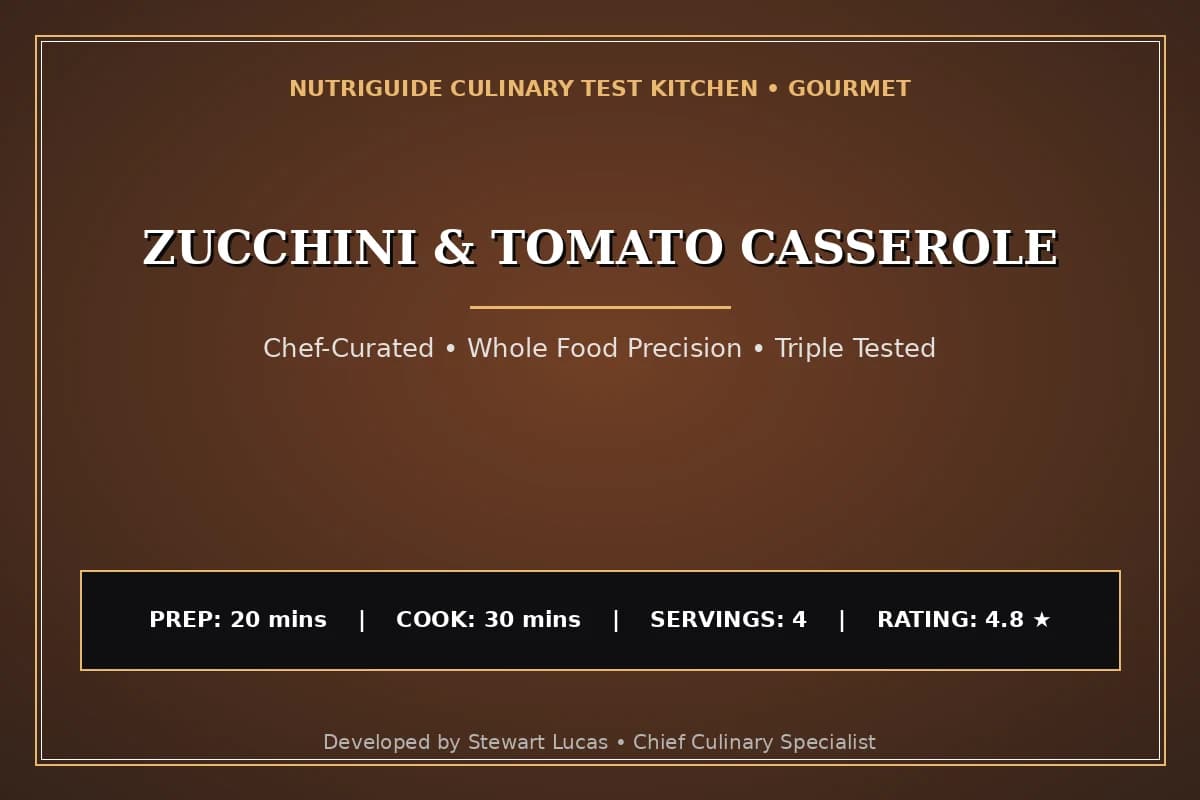 Zucchini & Tomato Casserole