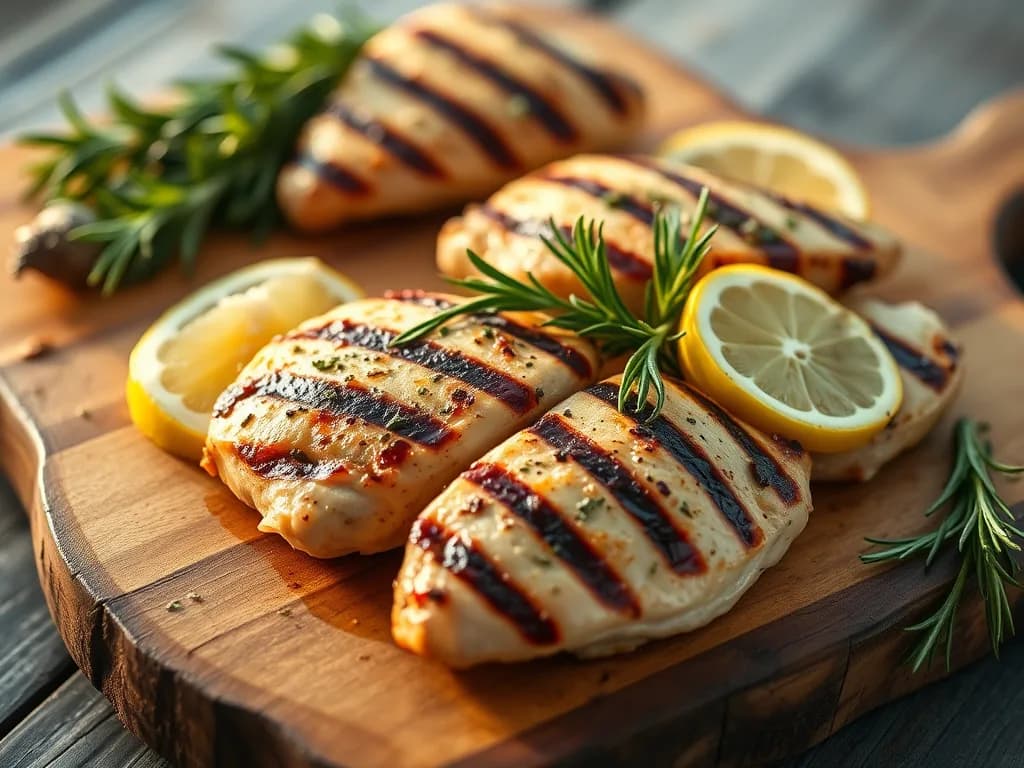 Sun-Drenched Grilled Lemon-Herb Chicken: A NutriGuide comprehensive guide