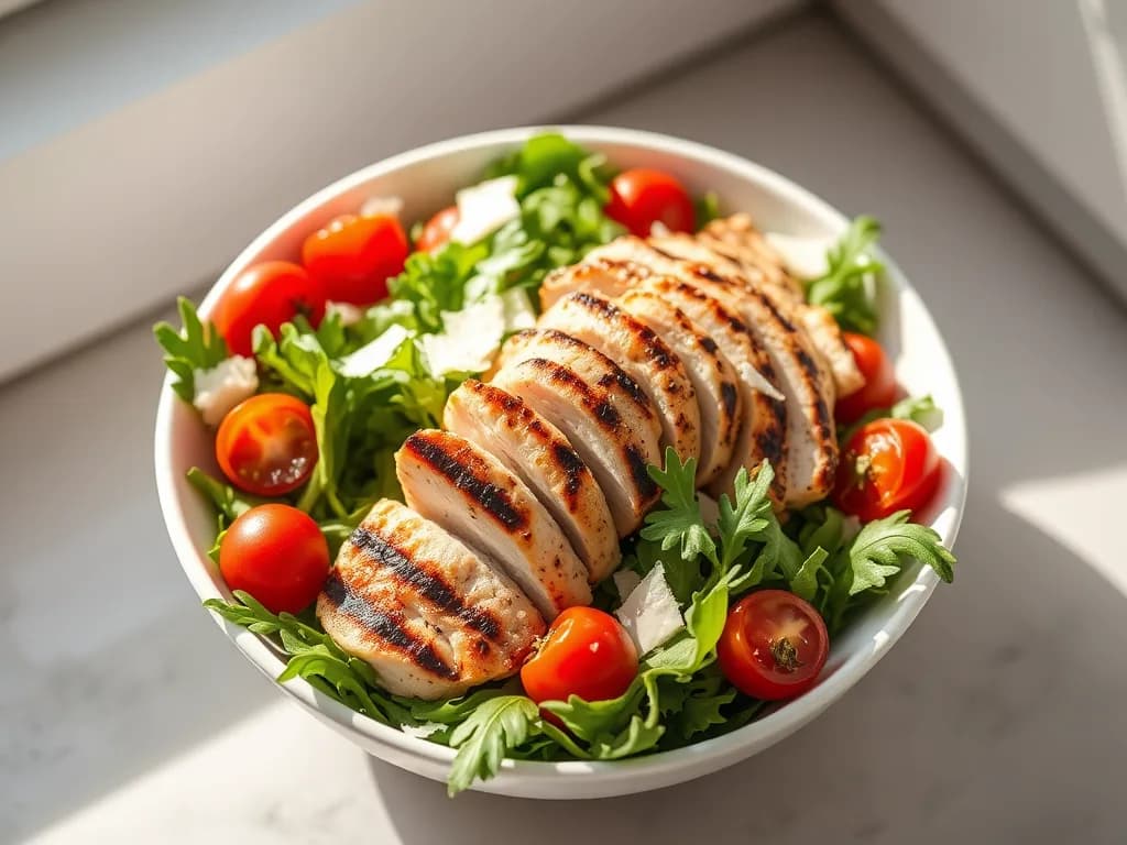 Grilled Lemon-Zest Chicken Salad