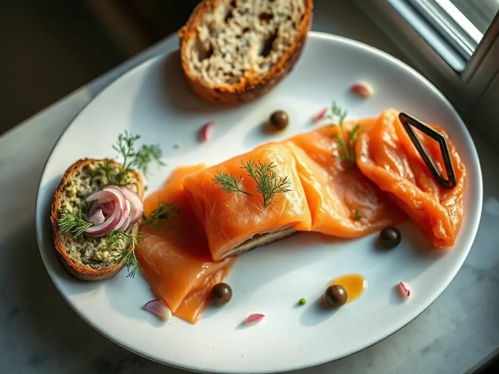 Smoked Salmon Plate