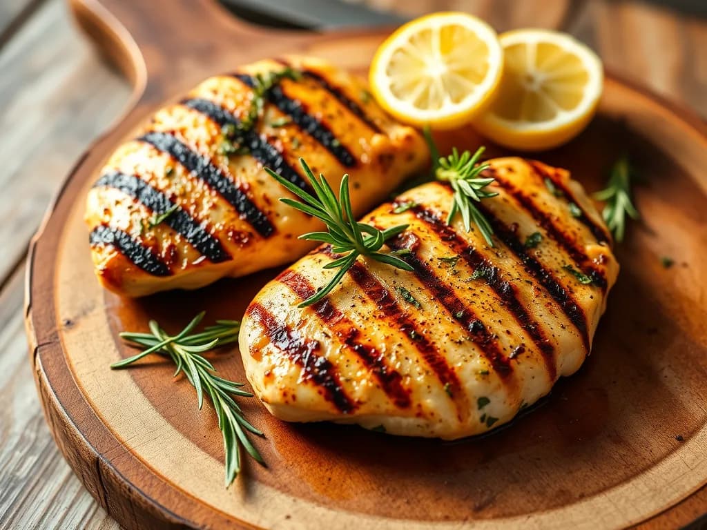 Grilled Lemon-Herb Chicken