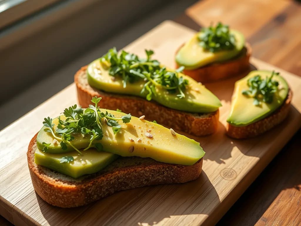 Avocado Toast with Hemp Seeds