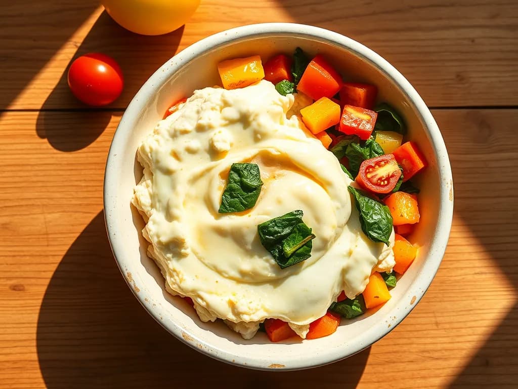 Garden Egg White Scramble