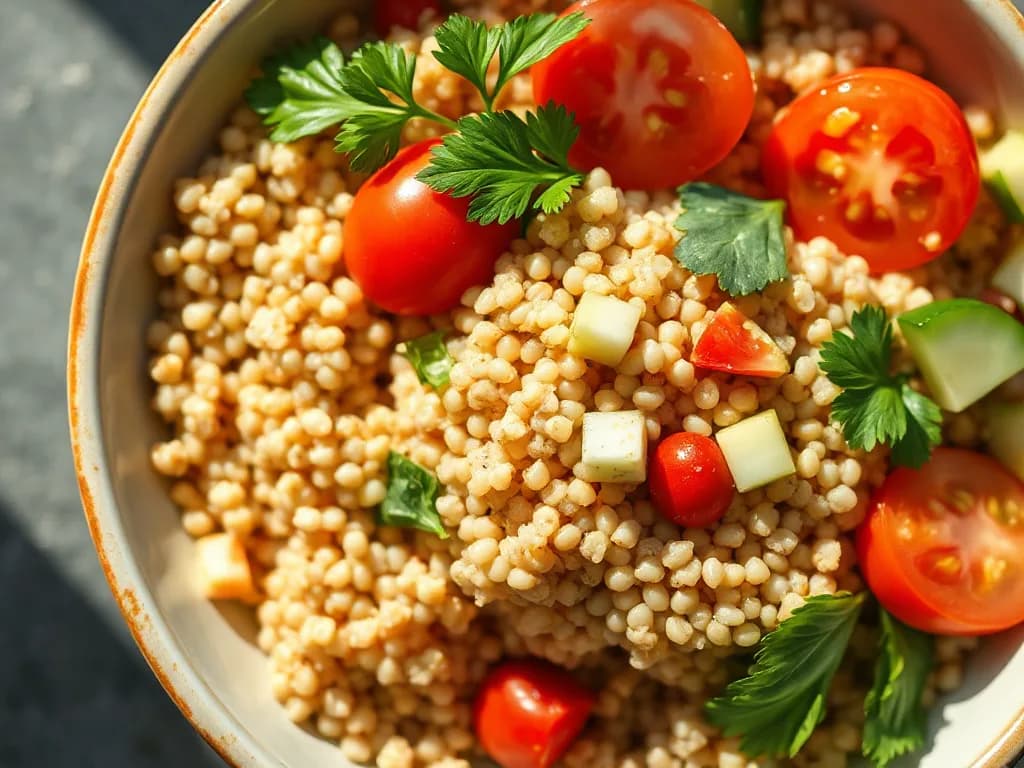 Fresh Zesty Quinoa Salad