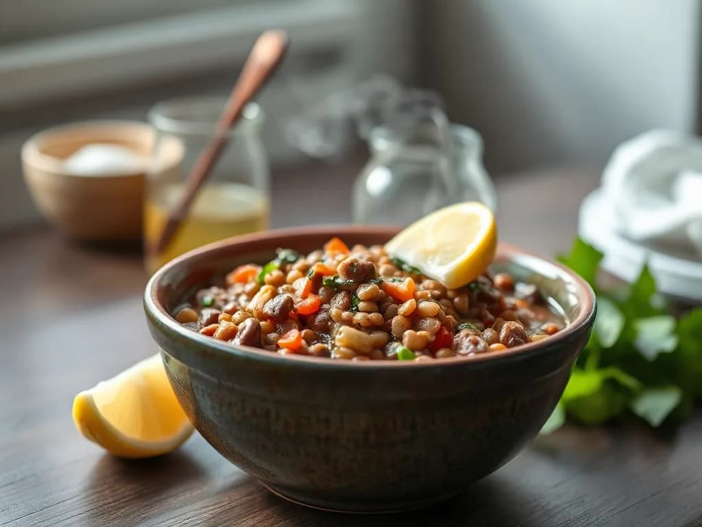 Hearty Mediterranean Lentil Stew