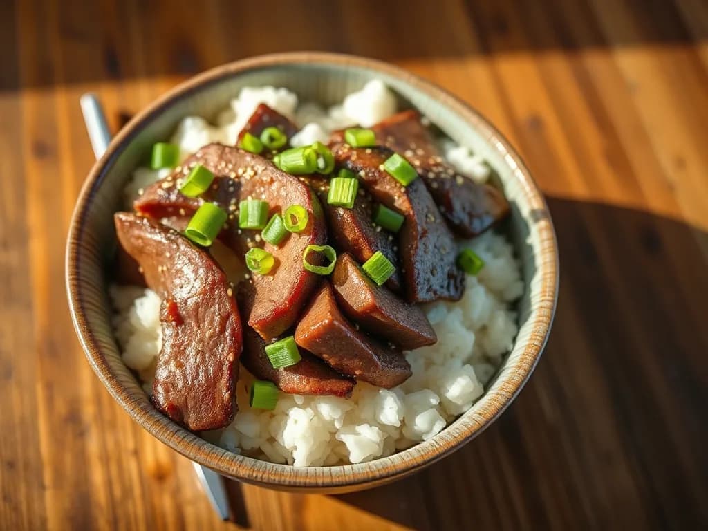 Steak and Ginger Fried Rice