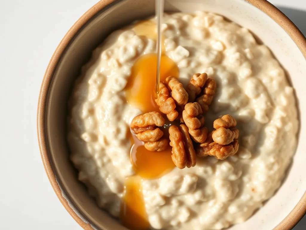 Warm Maple & Toasted Walnut Steel-Cut Oats