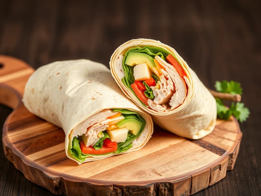 The Perfectly Balanced Roasted Turkey Wrap