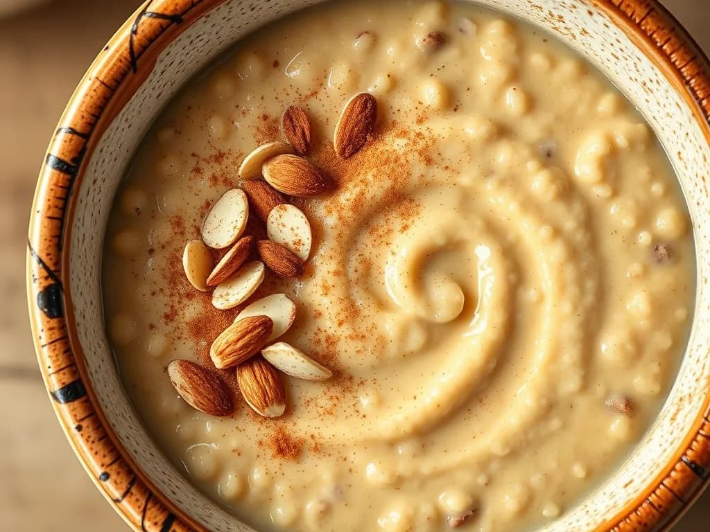 Creamy Cinnamon Millet Porridge