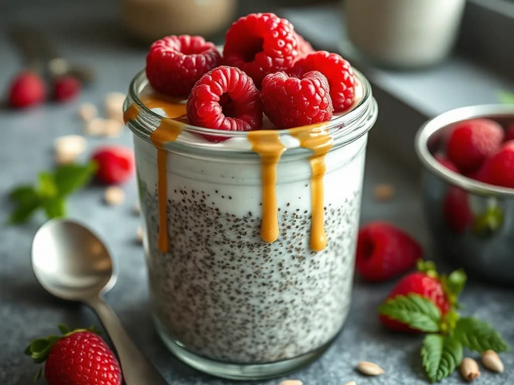 Almond & Chia Seed Pudding