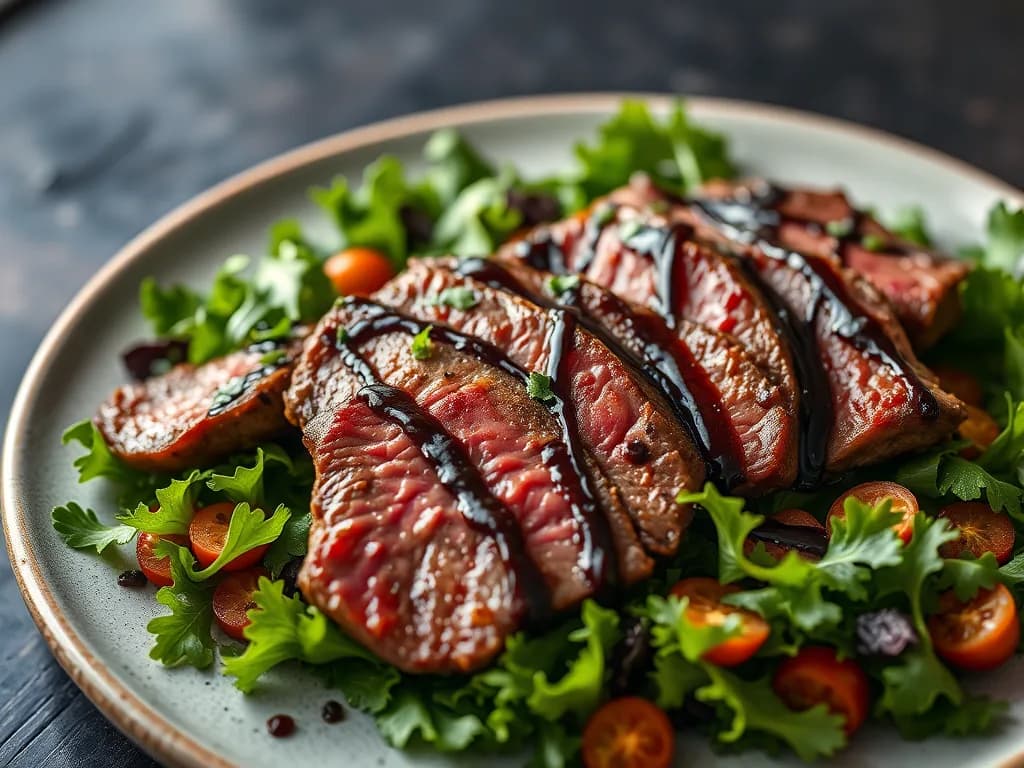 Ribeye & Field Green Harvest Salad