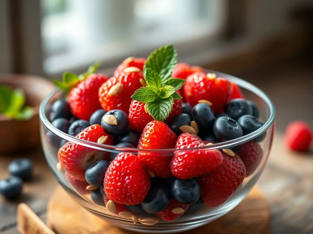 Mixed Berry & Toasted Sunflower Seed Bowl