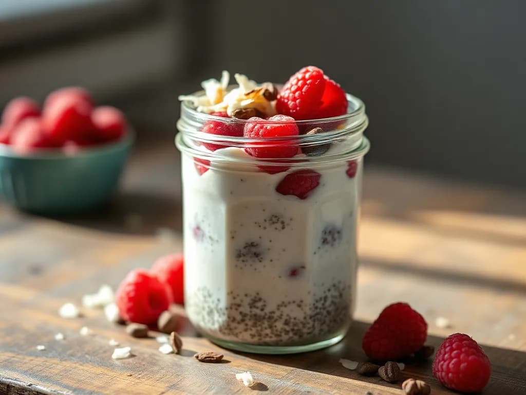 Velvety Coconut Chia Pudding