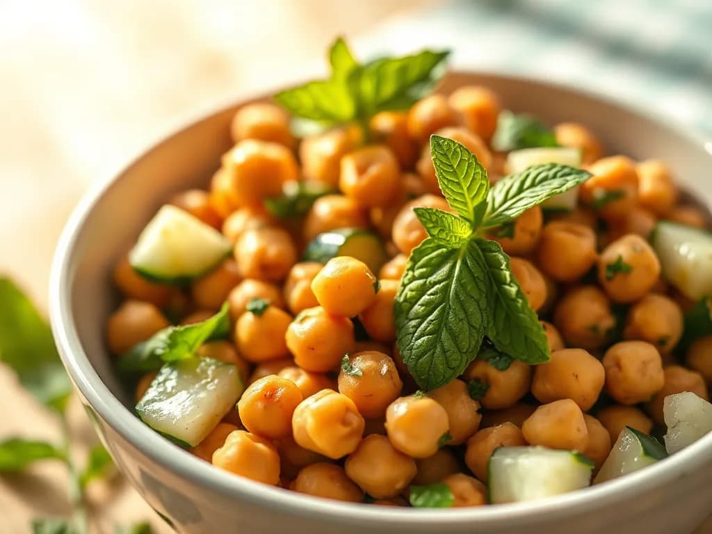 Mediterranean Chickpea Salad
