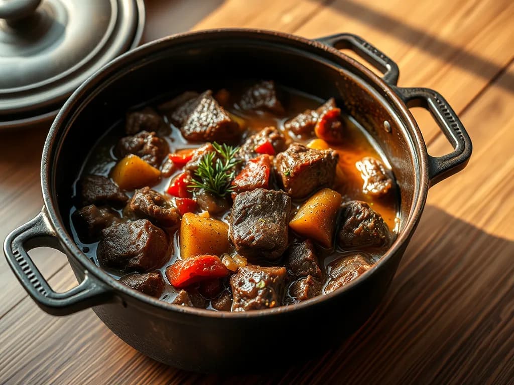 Slow-Cooked Grass-Fed Beef Stew