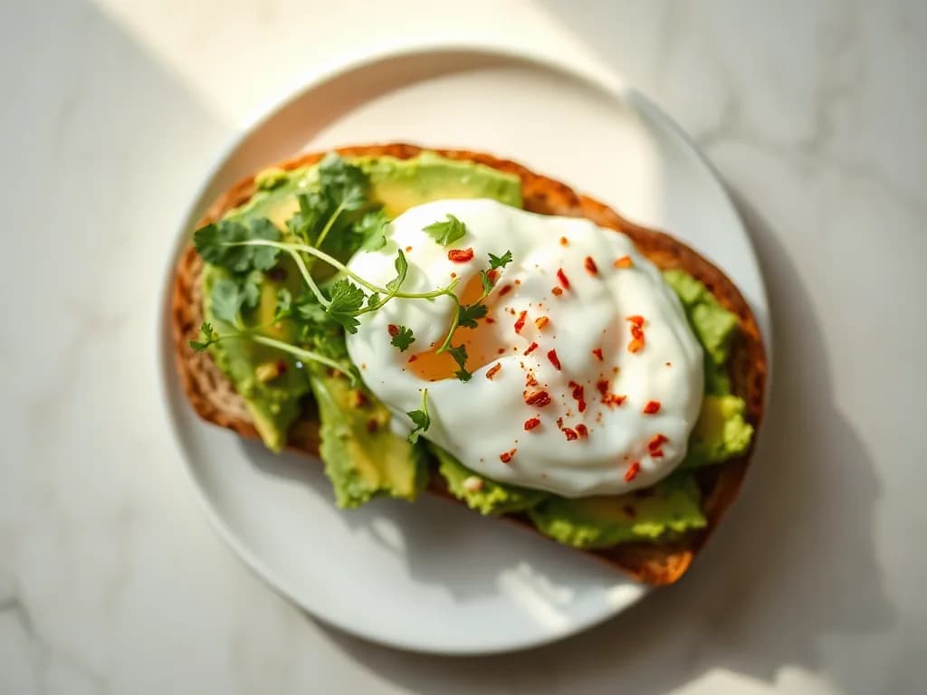 Poached Egg & Avocado Toast