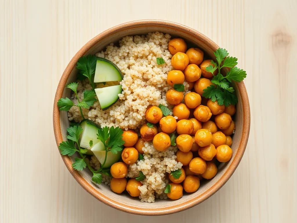 Roasted Chickpea and Quinoa Salad