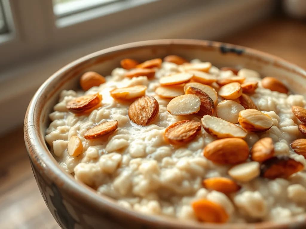 Toasted Almond & Steel-Cut Oatmeal