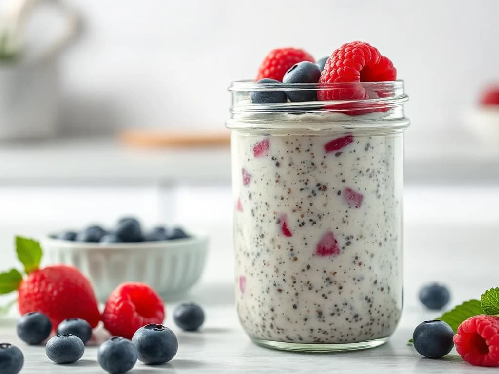 Creamy Overnight Chia Pudding