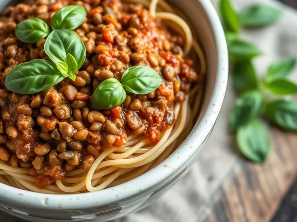 Hearty Lentil Bolognese