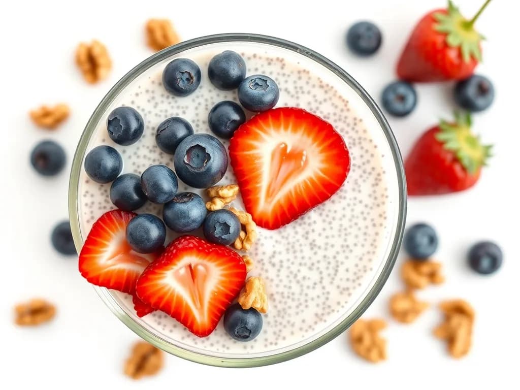 Creamy Chia Berry Power Bowl