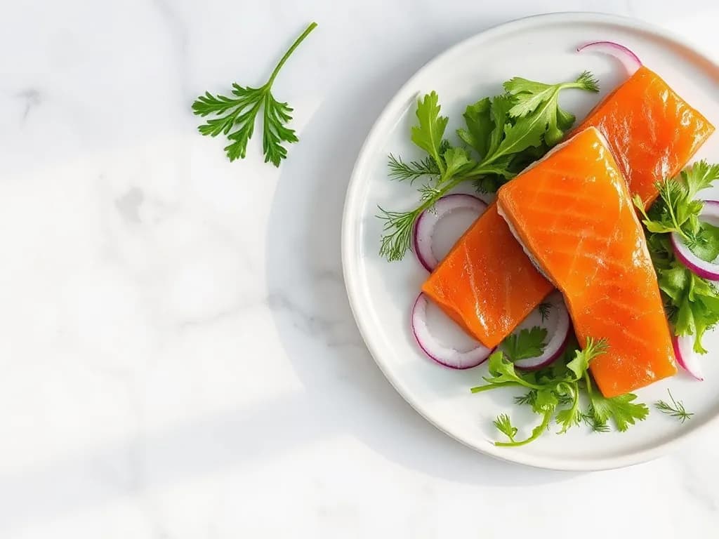 Smoked Salmon Breakfast Plate