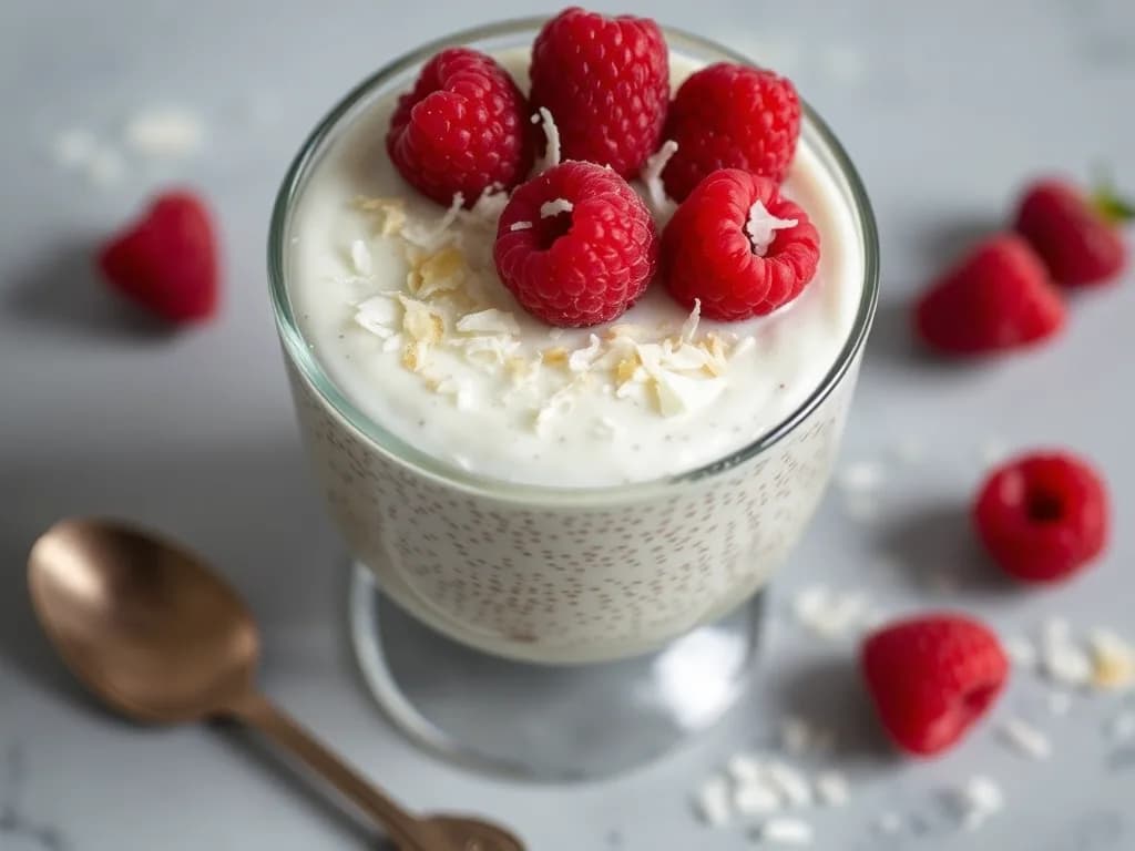 Creamy Coconut Chia Seed Pudding