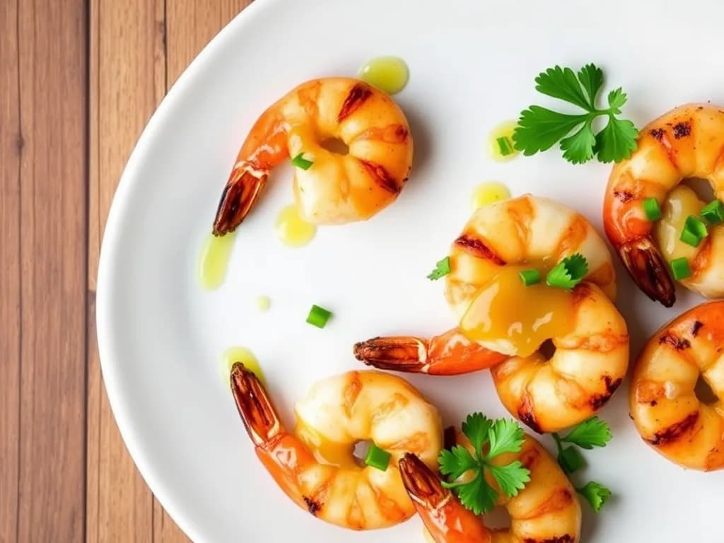 Zesty Grilled Lemon Butter Shrimp