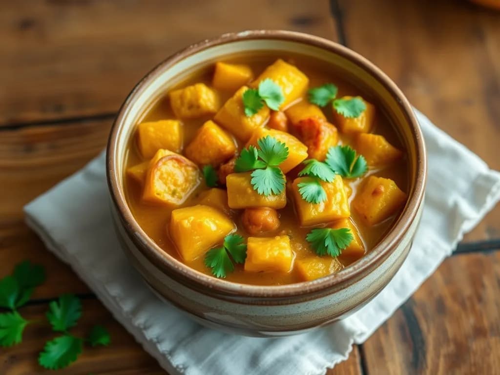 Roasted Vegetable and Chickpea Curry