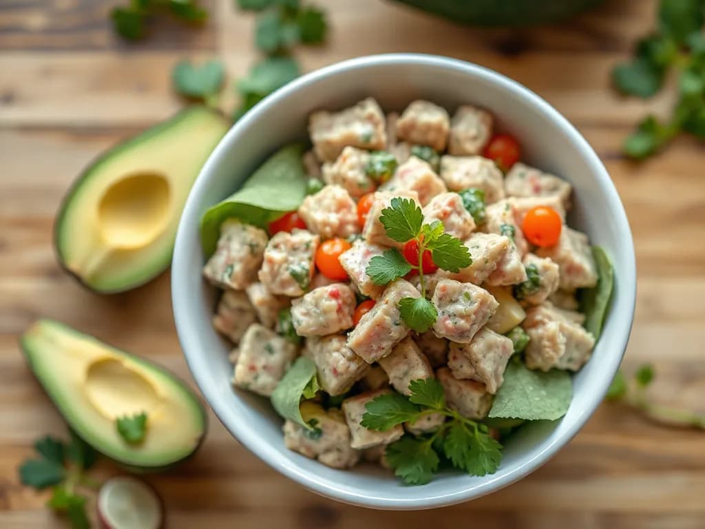 Fresh Avocado Tuna Salad