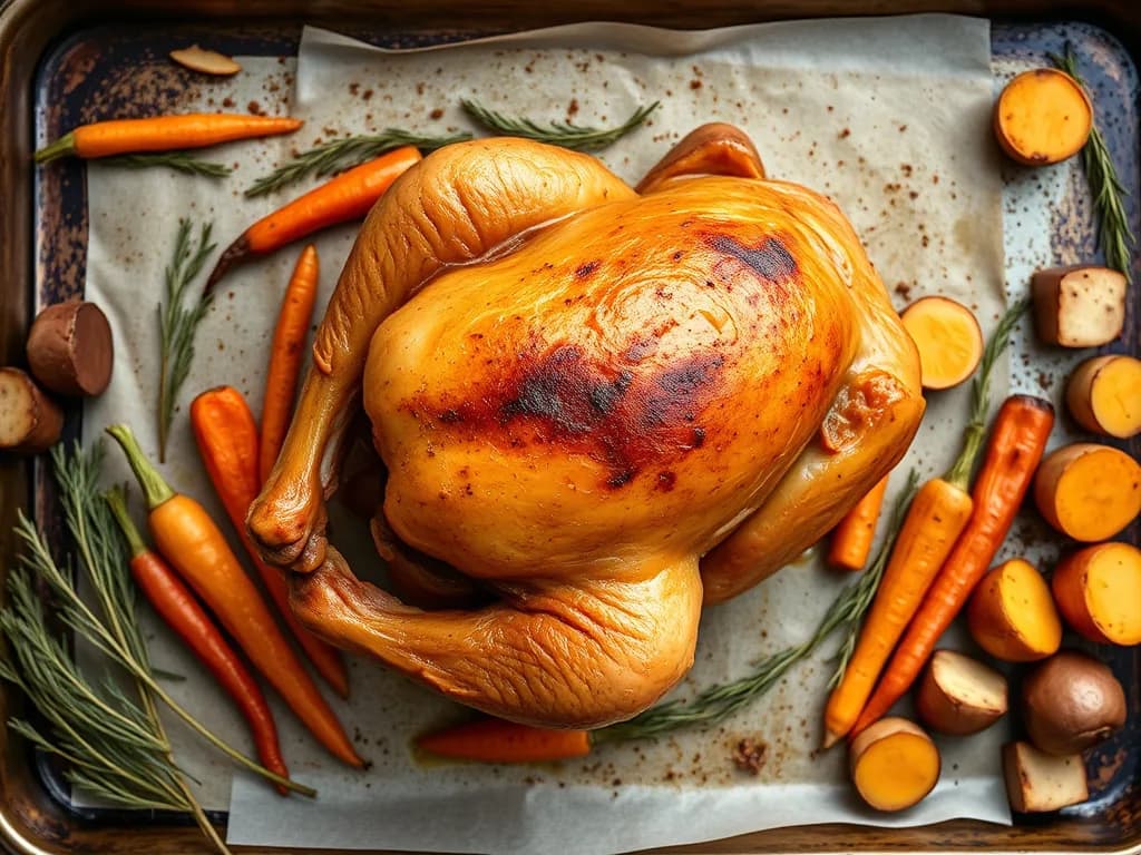 Roasted Turkey Breast with Seasonal Root Vegetables