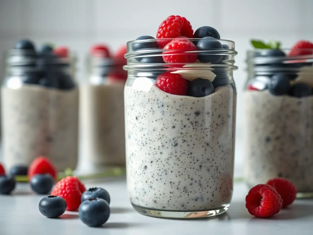 Creamy Overnight Chia Seed Pudding