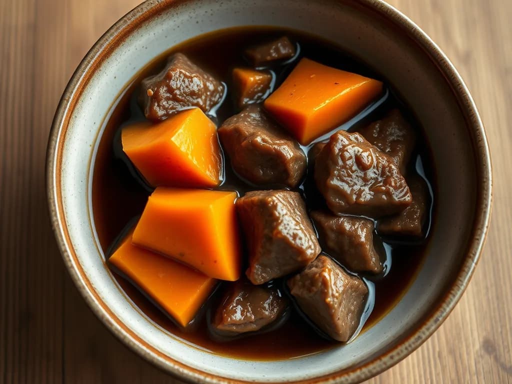 Slow-Cooked Beef and Sweet Potato Stew