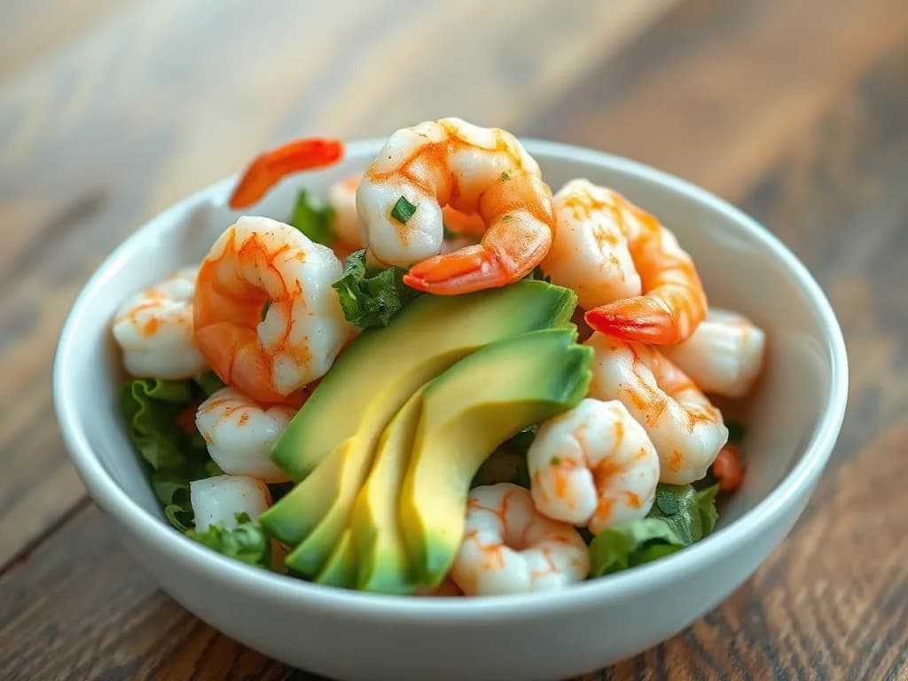Zesty Shrimp and Avocado Salad