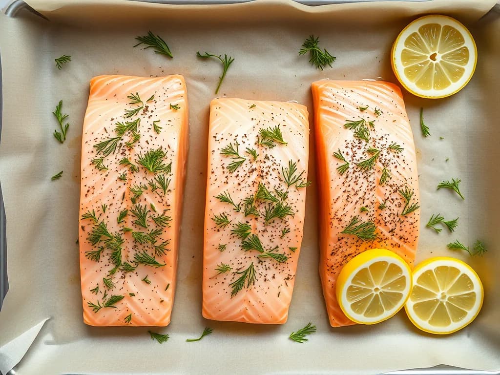Lemon Herb Baked Salmon
