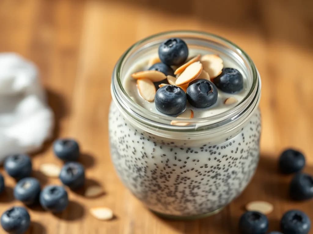 Creamy Almond Milk Chia Pudding