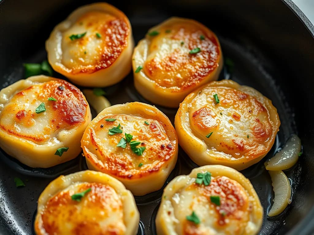 Perfectly Seared Garlic Scallops