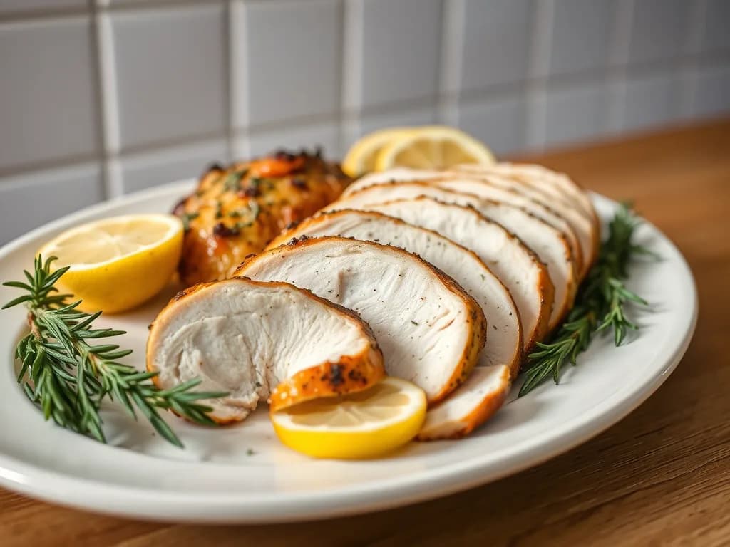 Simple Herb-Roasted Turkey Breast