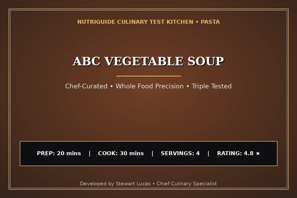 Abc Vegetable Soup