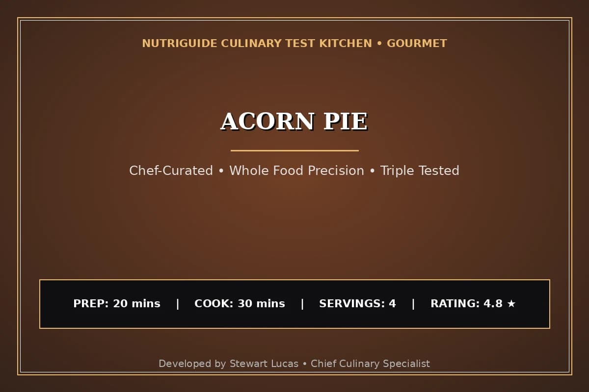 Acorn Pie