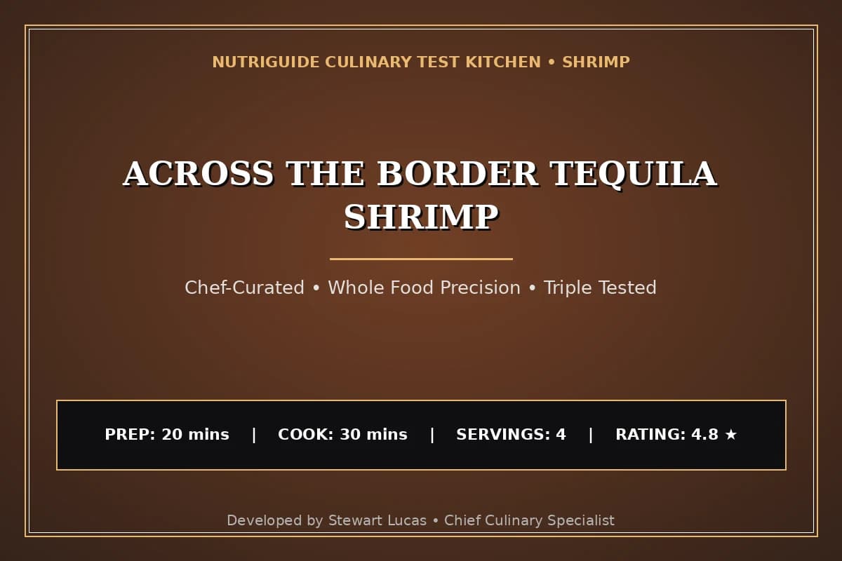 Across The Border Tequila Shrimp