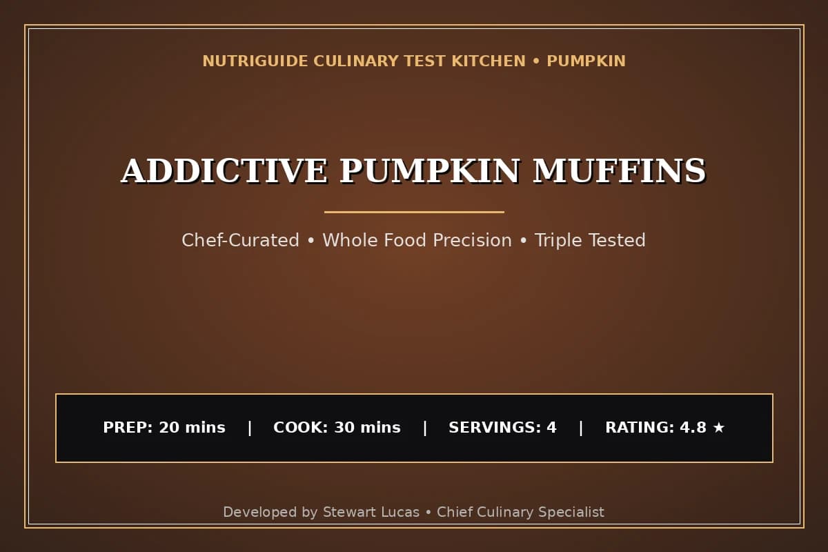 Addictive Pumpkin Muffins