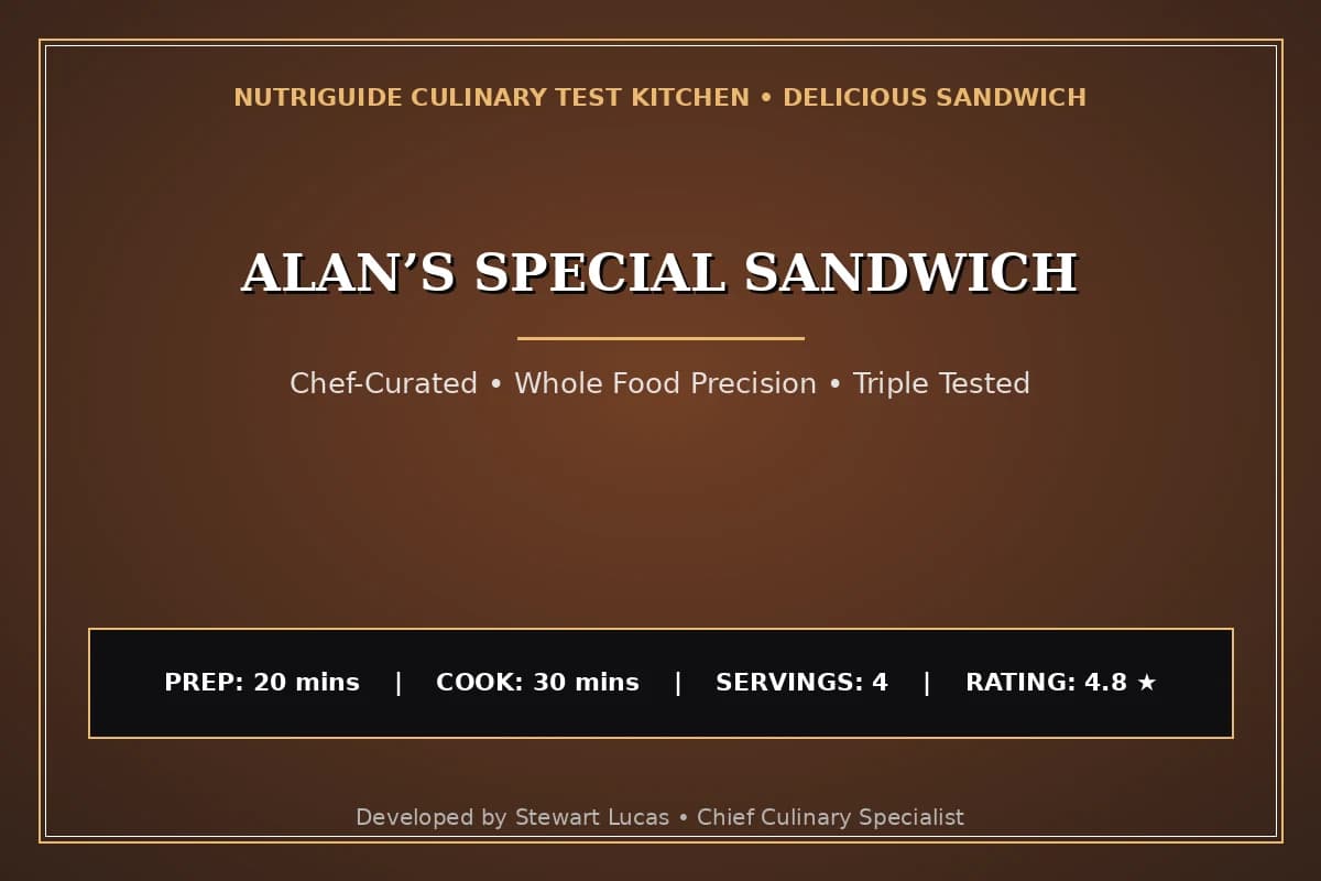 Alan’S Special Sandwich