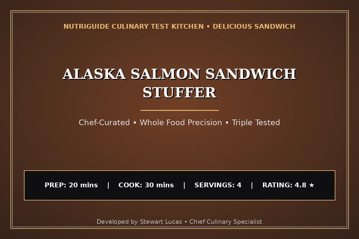 Alaska Salmon Sandwich Stuffer